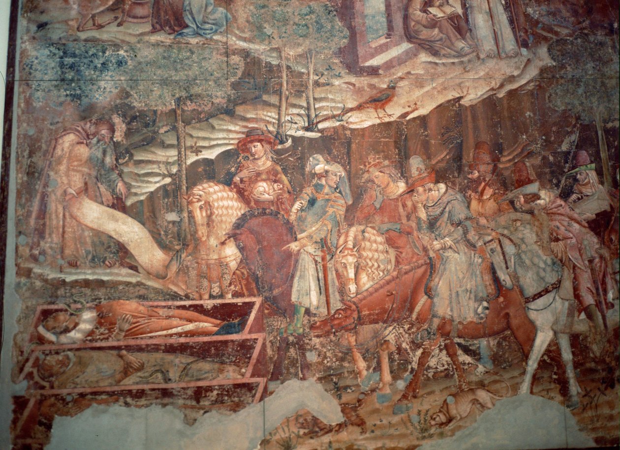 Triunfo da Morte ... (fresco) de Buonamico Buffalmacco