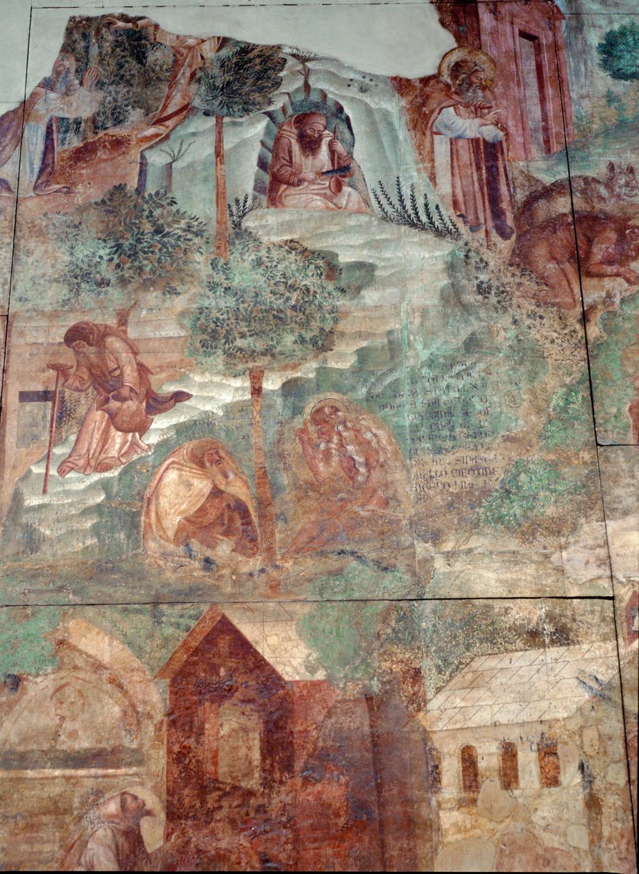 Triunfo da Morte ... (fresco) de Buonamico Buffalmacco