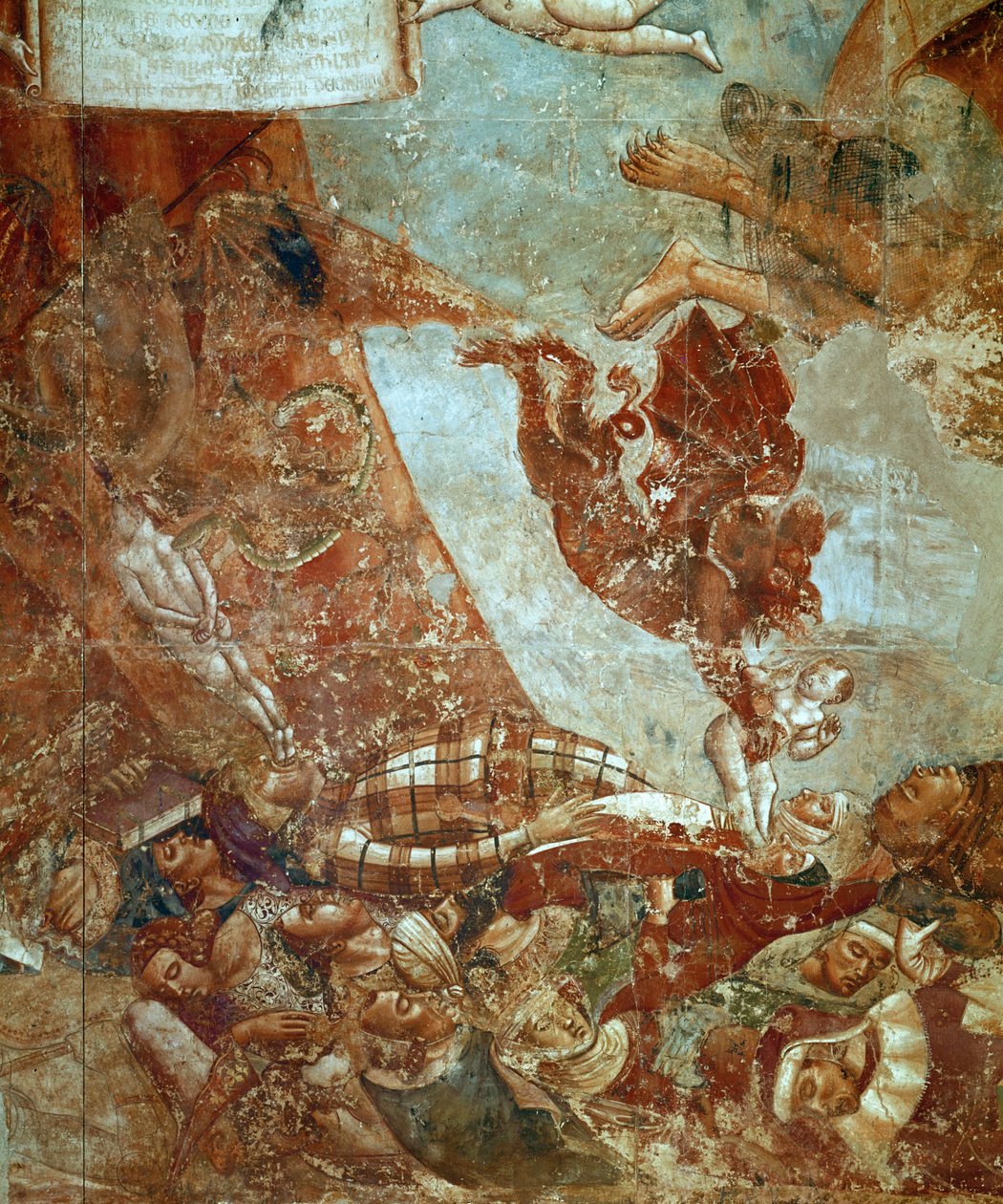 Triunfo da Morte, fresco ... (fresco) de Buonamico Buffalmacco