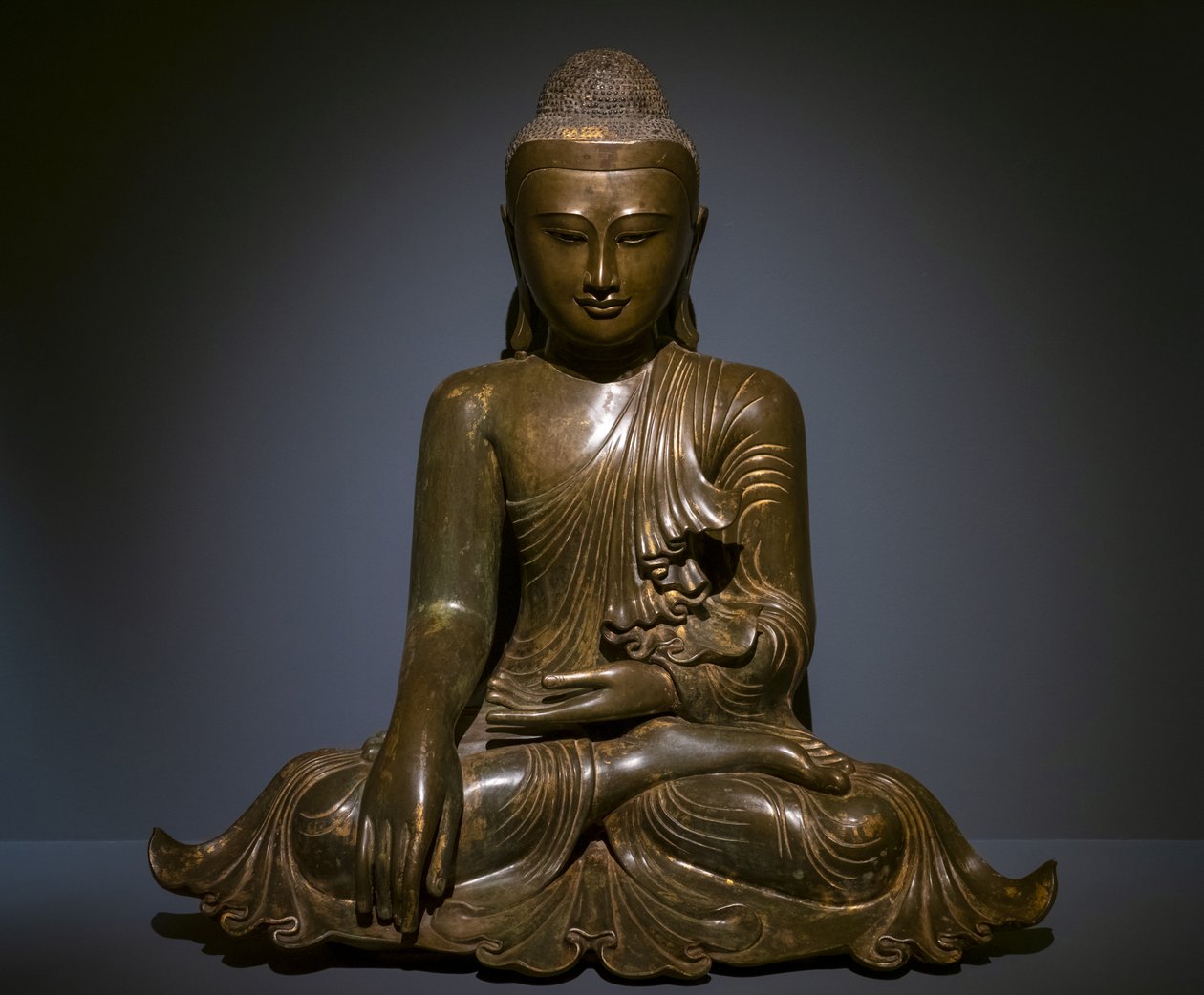 Maravijaya Buddha. Birmânia de Burmese School