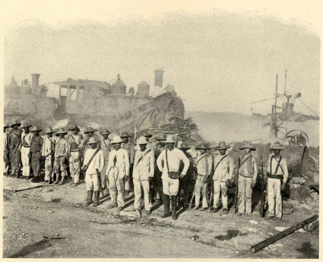 Soldados cubanos ... 23 de junho, Guerra Hispano-Americana, junho de 1898, 1899. de Burr McIntosh