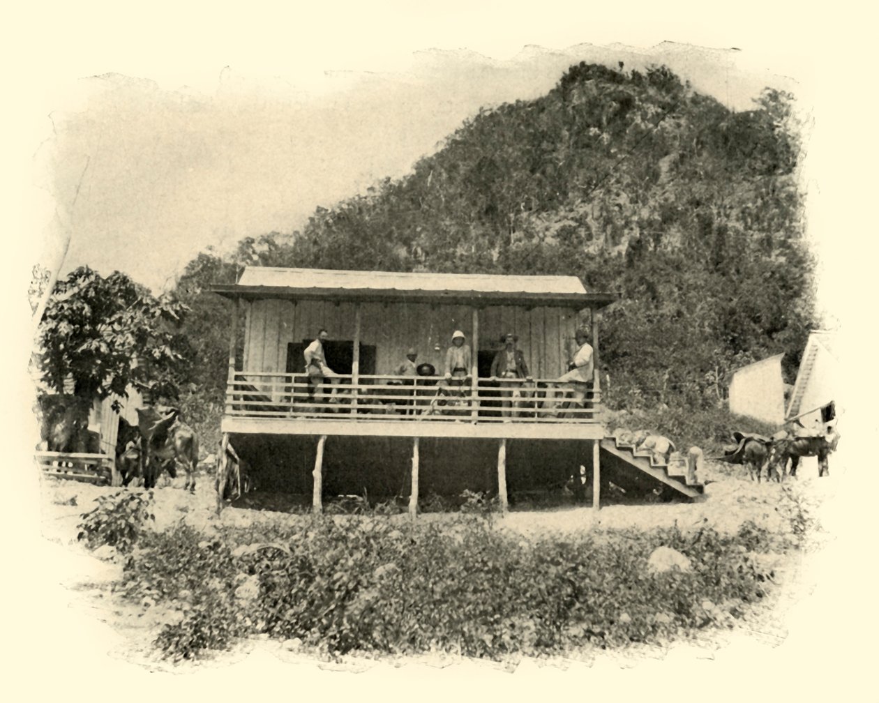 Sede do jornal, Daiquiri, Guerra Hispano-Americana, junho de 1898, 1899. de Burr McIntosh