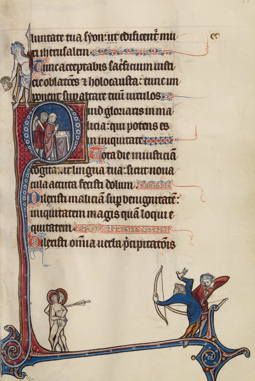 Initial Q: Um padre esfaqueado por um soldado de Bute Master