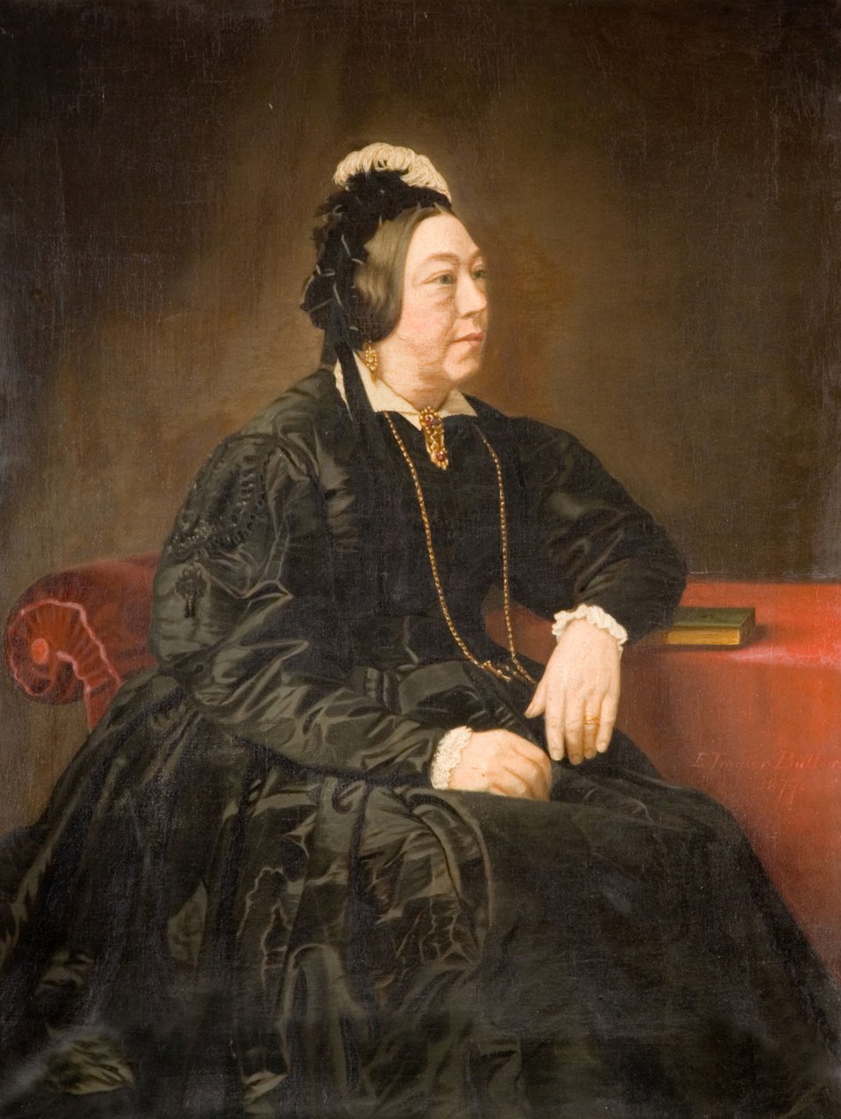 Retrato da Sra. Amelia Elizabeth Tranter, 1877. de Butler E Tranter