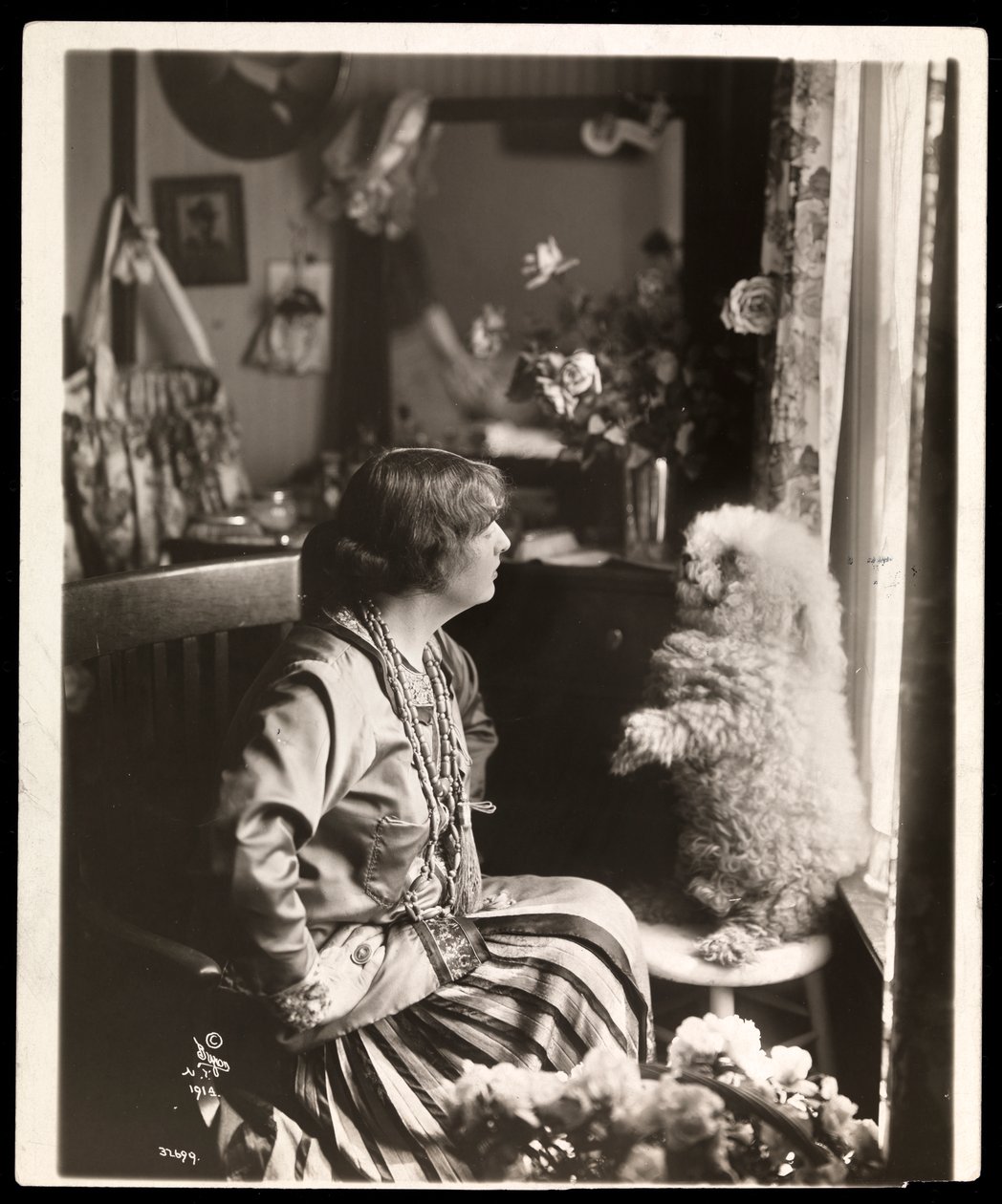 Florence Reed (impressão em gelatina de prata) de Byron Company