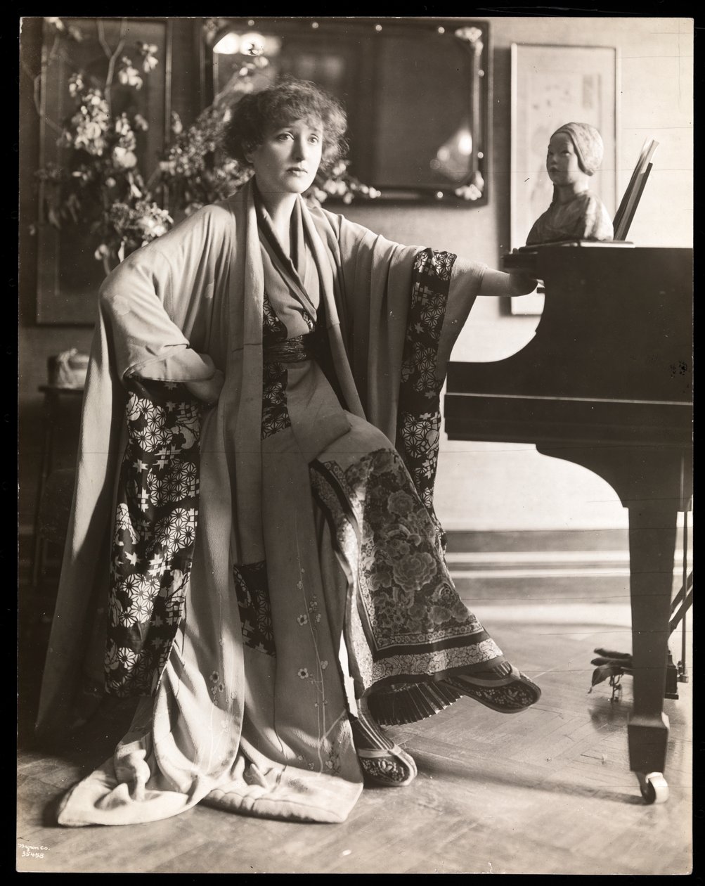 Florence Reed (impressão em gelatina de prata) de Byron Company