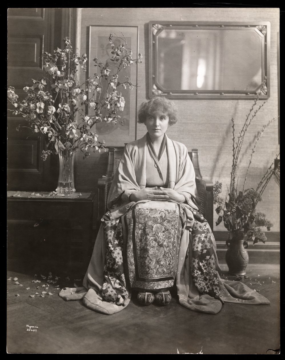 Florence Reed (impressão em gelatina de prata) de Byron Company