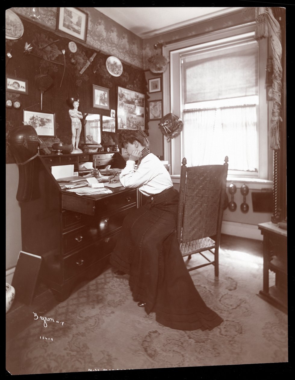 Miss Margaret Mayo, 1903 (impressão em gelatina de prata) de Byron Company