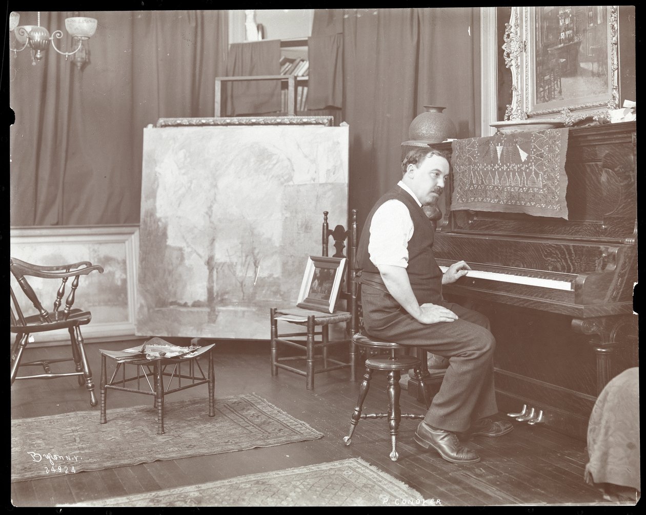 P. Conover, 1907 (impressão de gelatina de prata) de Byron Company