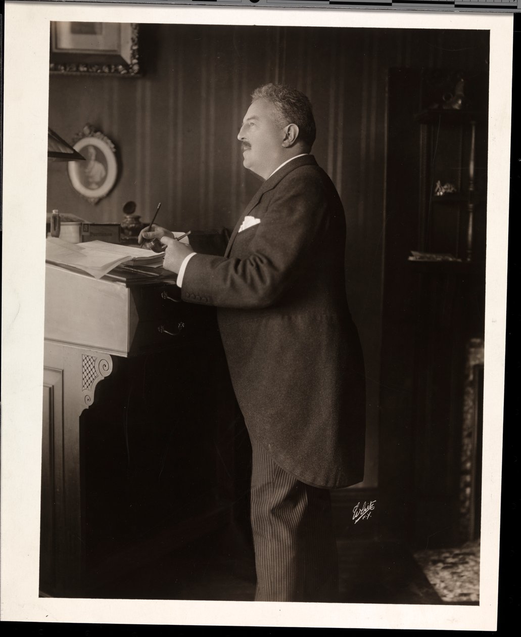 Victor Herbert, 1900-20 (impressão em gelatina de prata) de Byron Company