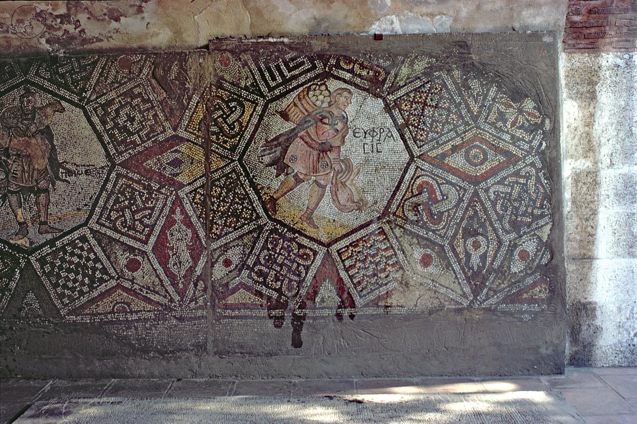 Personificações de rios (mosaico) de Byzantine