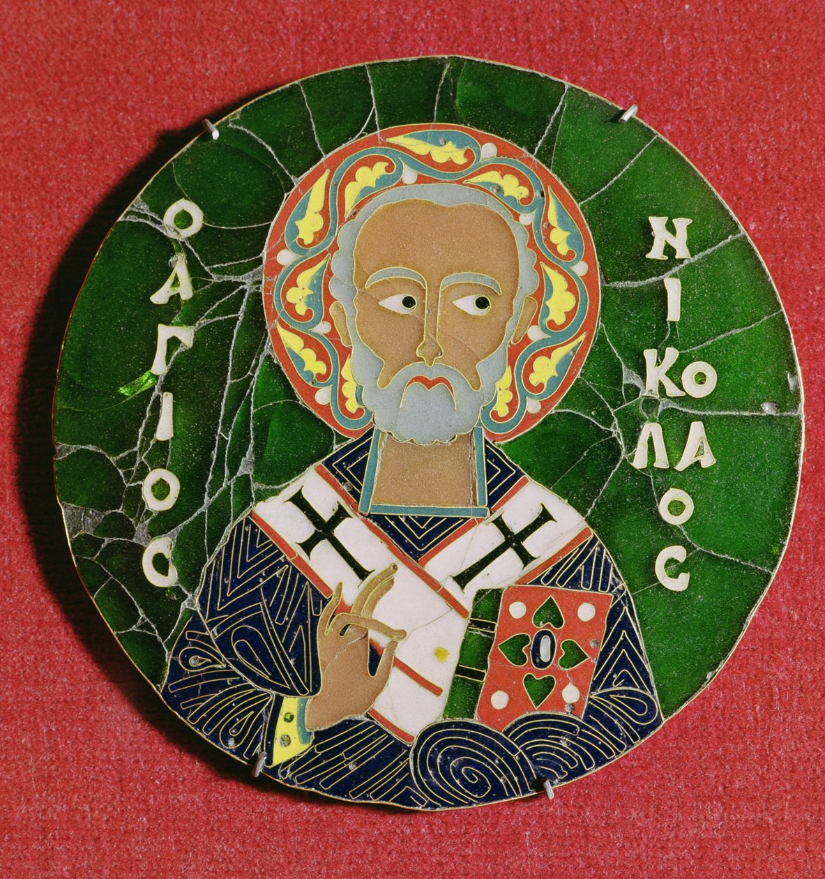 São Nicolau (esmalte) de Byzantine