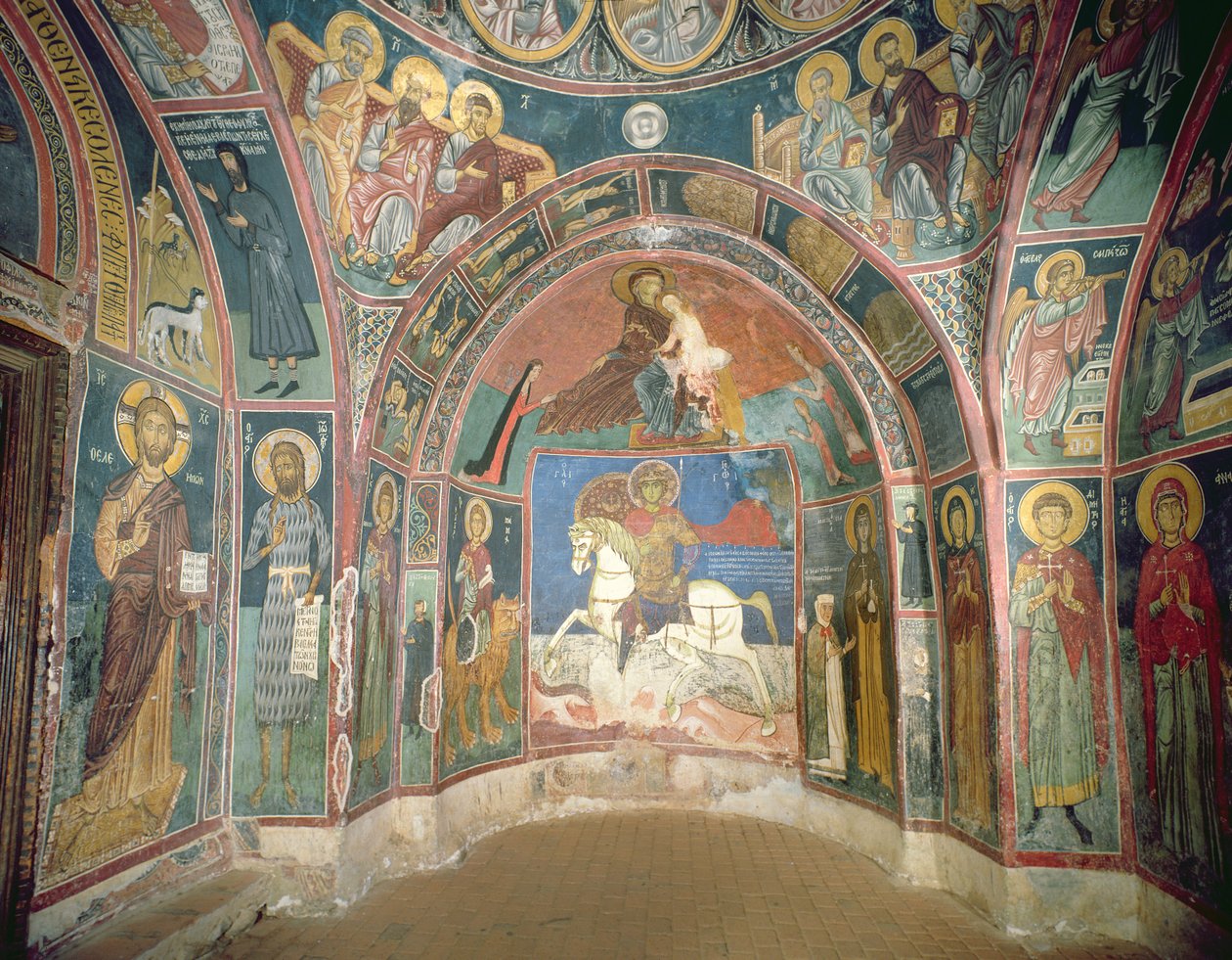 Vista do nartex, 1332-3 de Byzantine