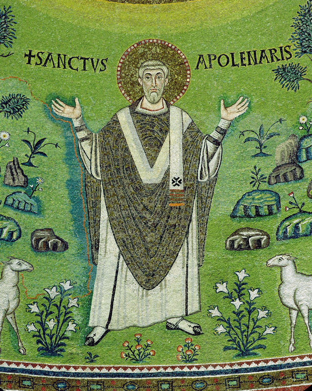 São Apolinário (mosaico) de Byzantine School
