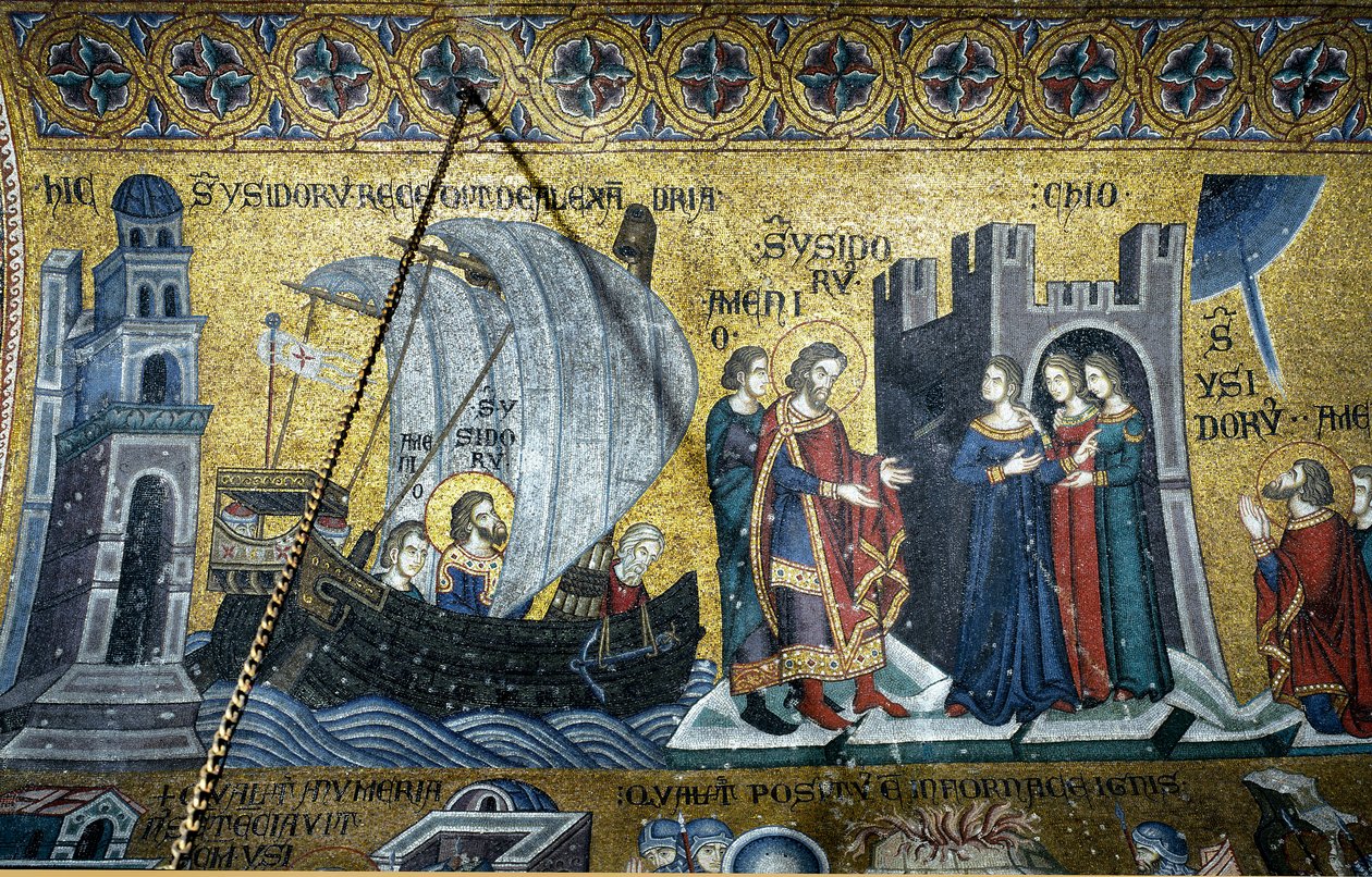 Arquitetura bizantina: a vida de Santo Isidoro de Chios de Byzantine