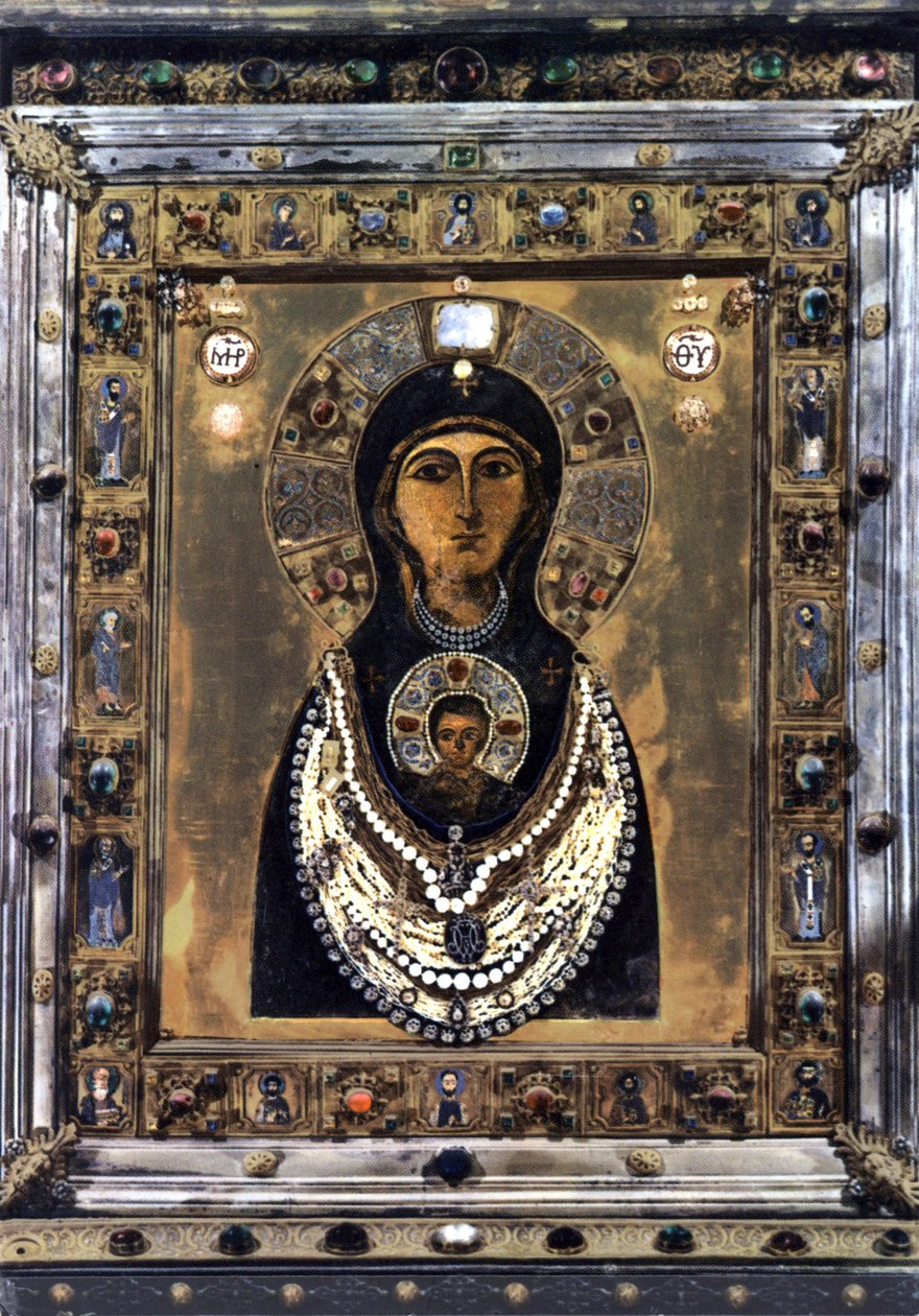 A Madonna Nicopela de Byzantine
