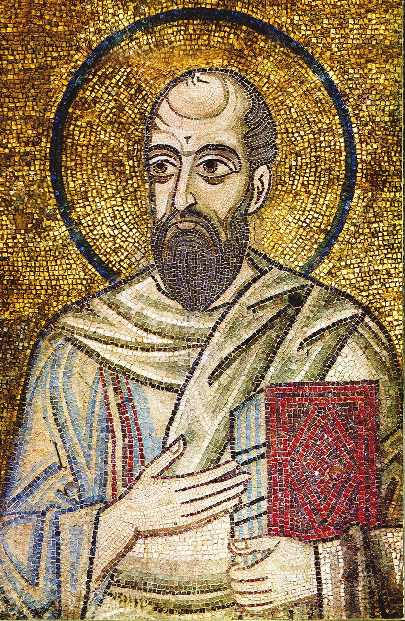 O Apóstolo Paulo Detalhe de Byzantine Byzantine