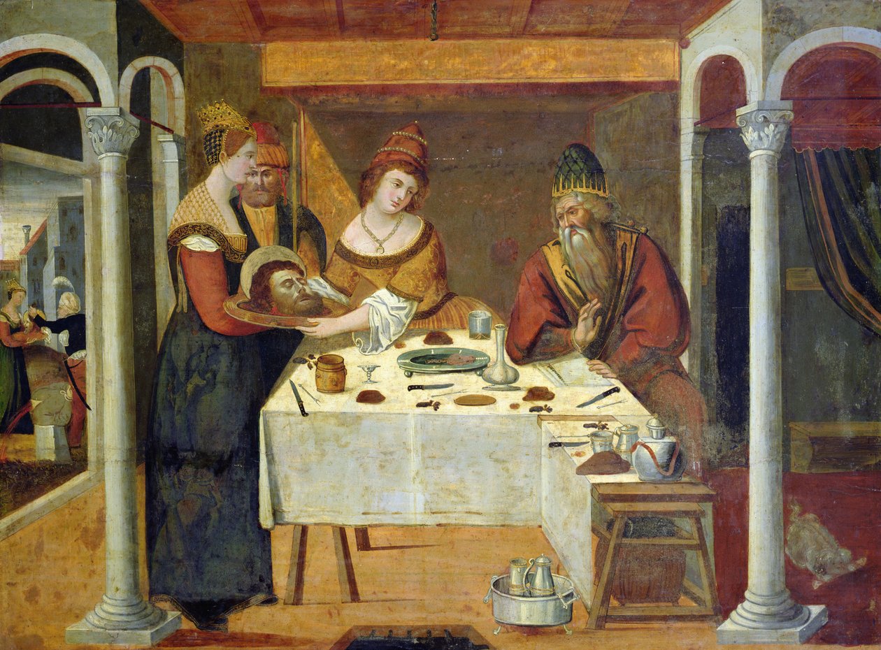 Festa de Herodes, c.1500 de Byzantine School