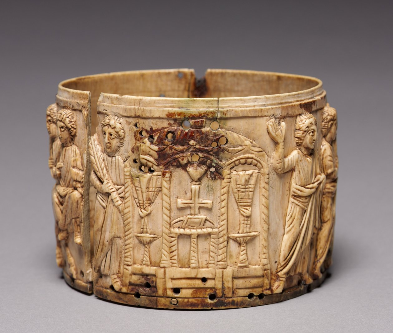 Ivory Pyx de Byzantine School