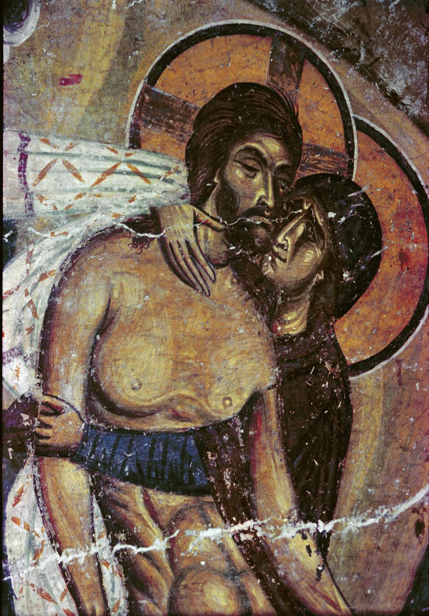 A lamentação de Byzantine School