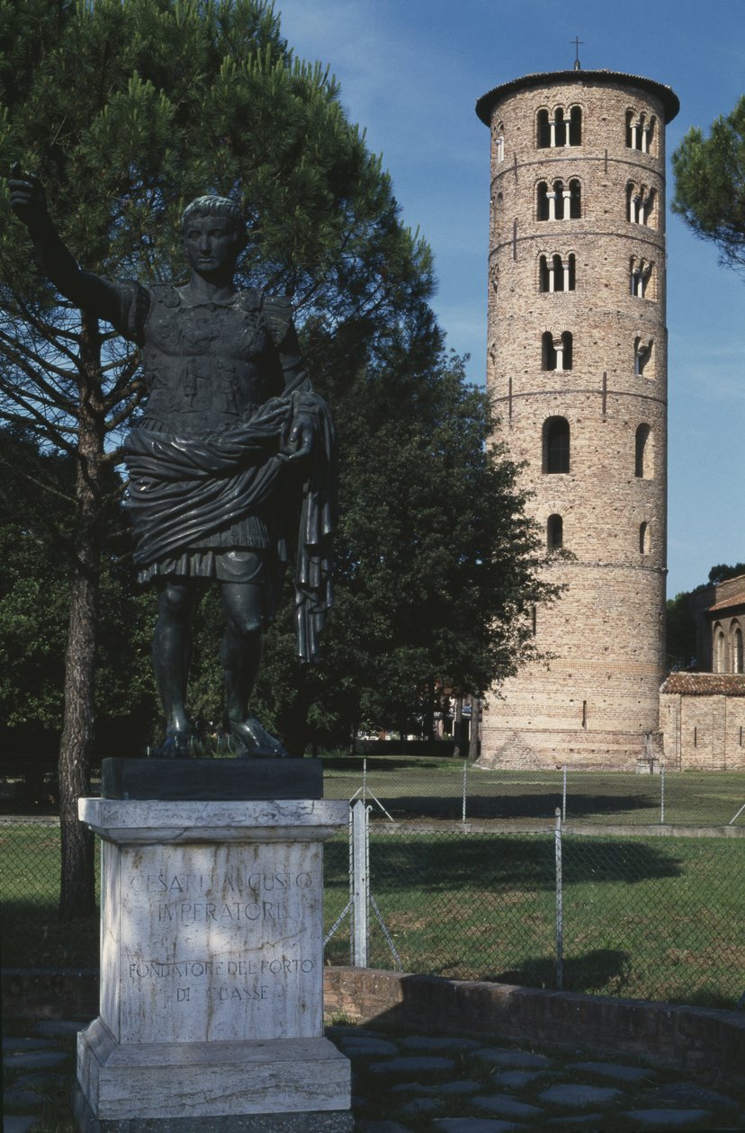 Vista, de, a, torre sino de Byzantine School
