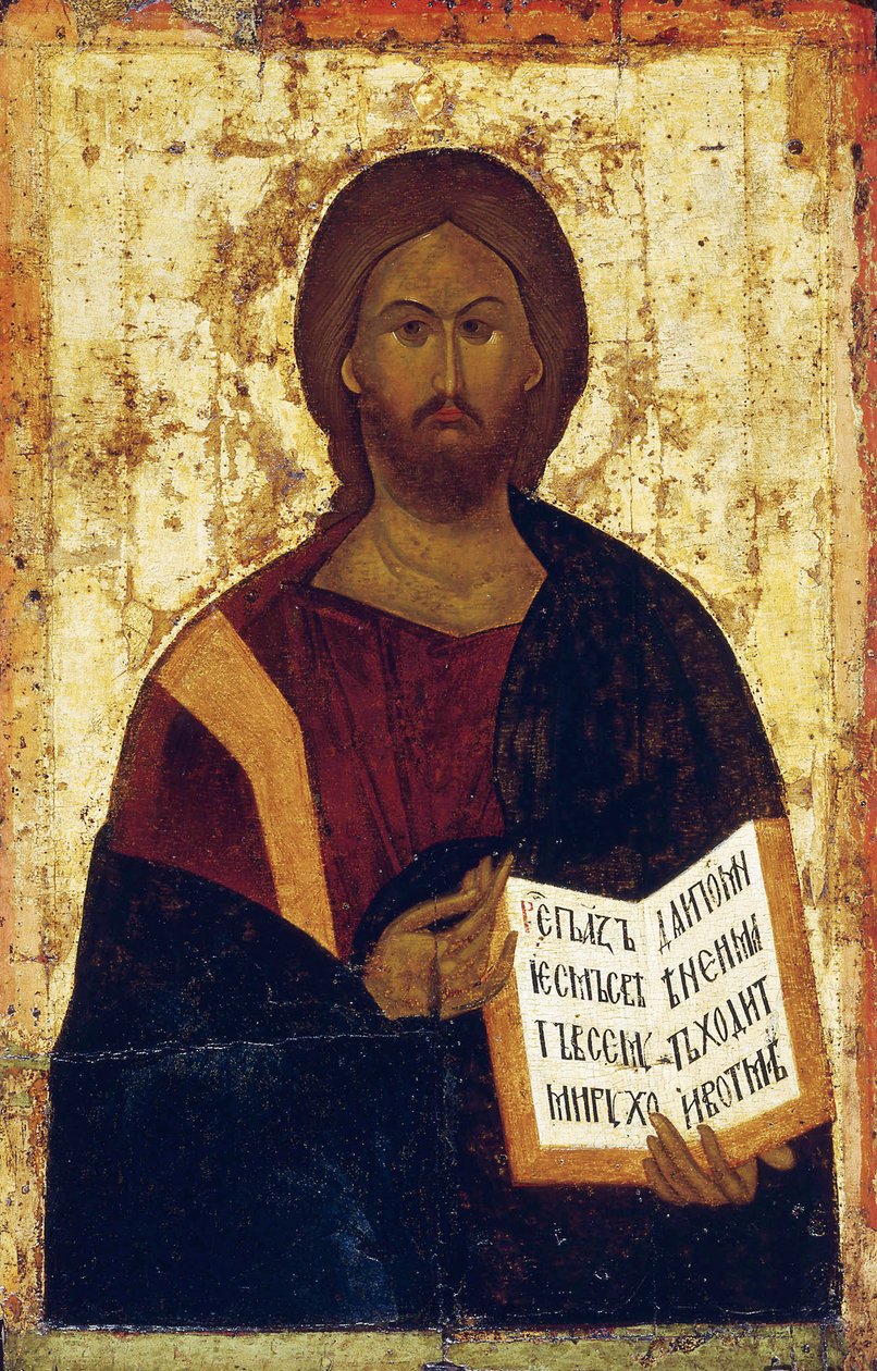 Cristo Pantocrator, 1387-1395.   de Byzantine icon.