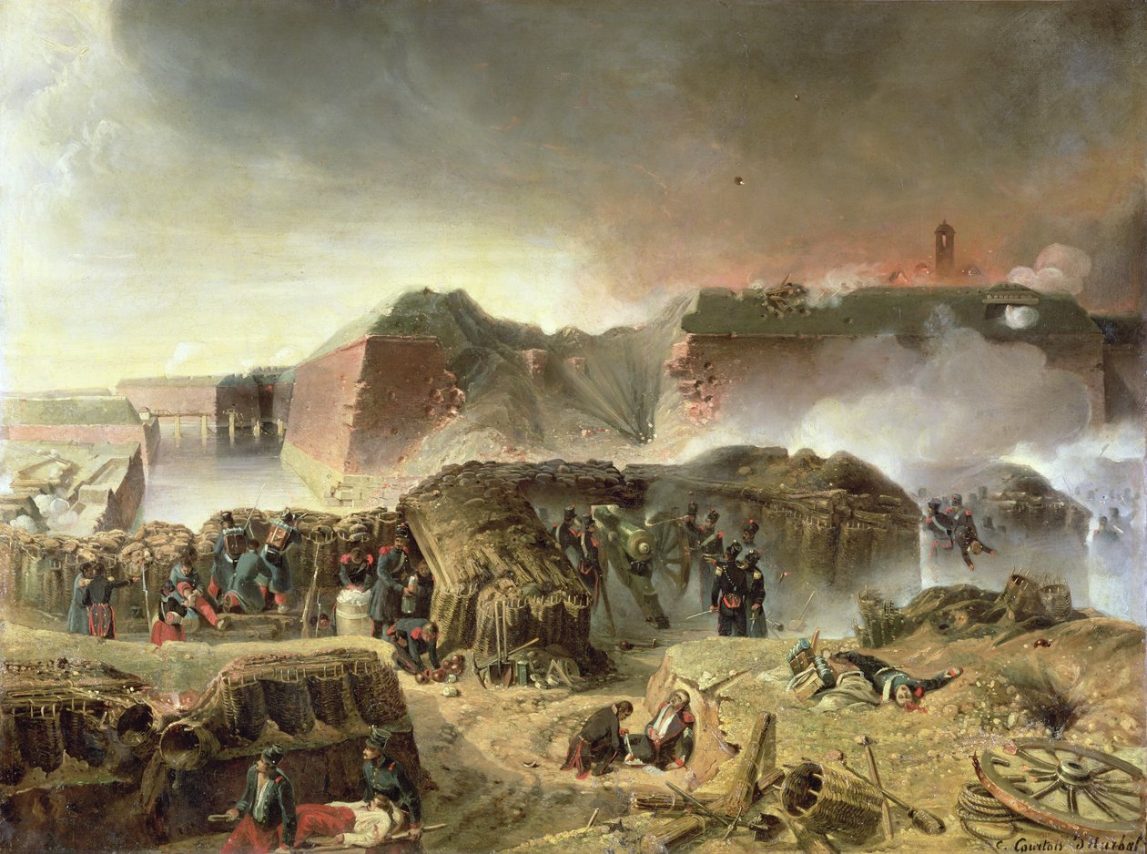 Cerco de Antuérpia, 23 de dezembro de 1832 de C. Courtois d
