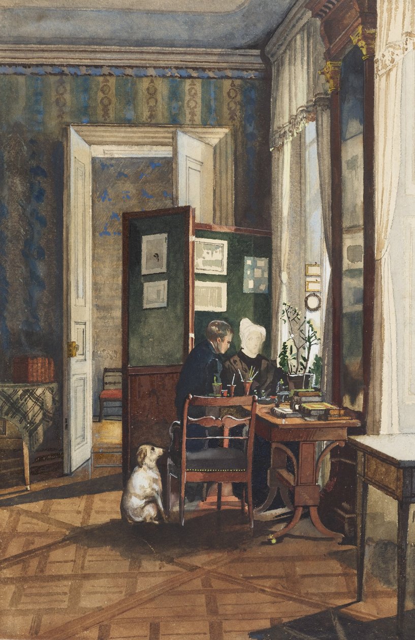 Um quarto no Palácio Reuss, Dresden de C. M. Fredro