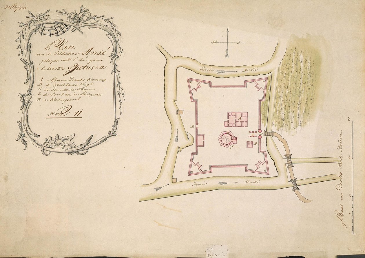 Mapa do Anke de C.A. Luepken