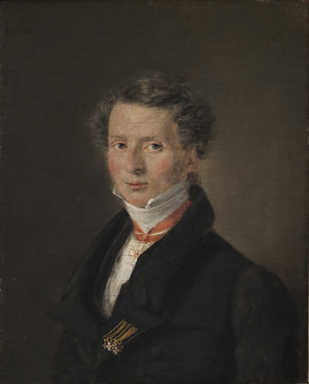 Mathias Friis von Irgens-Bergh, encarregado de negócios dinamarquês em Dresden de C.A. Jensen
