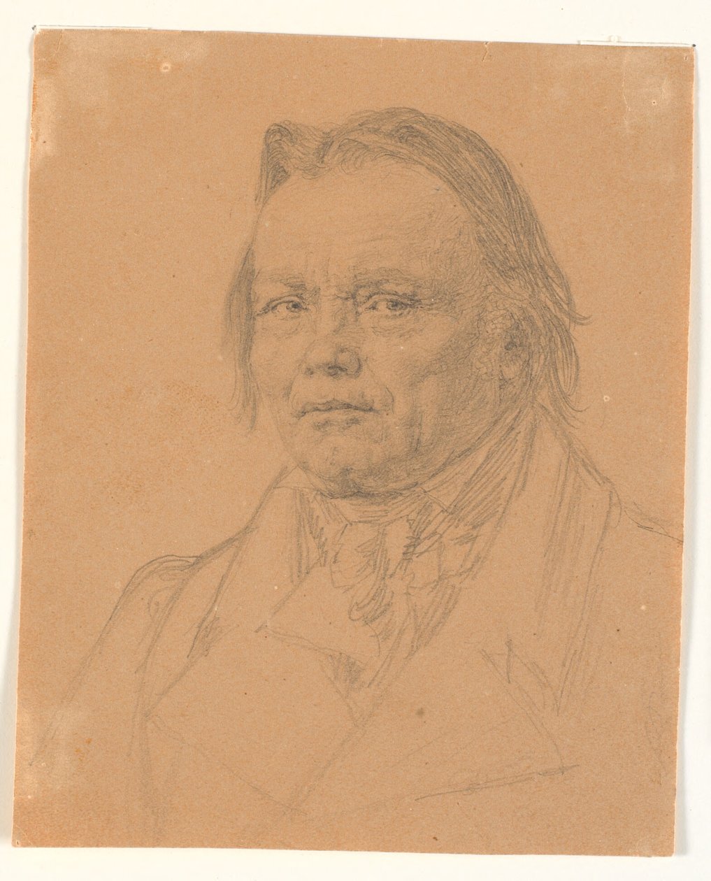 Retrato do veterinário regimental J.C. amigo de C.A. Jensen