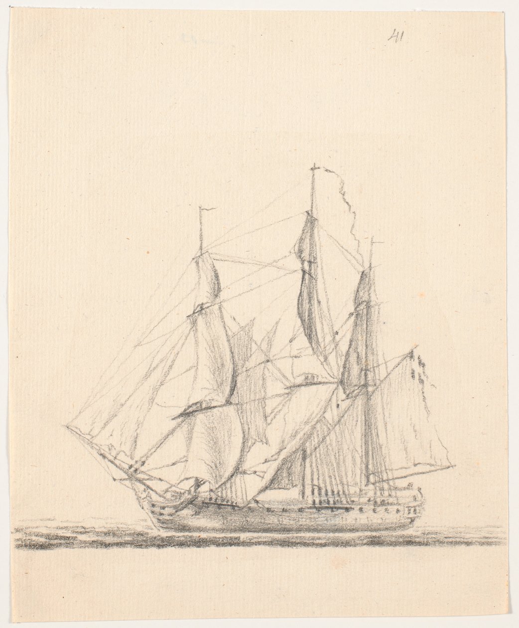 Navio da Marinha a pleno vapor de C.A. Lorentzen