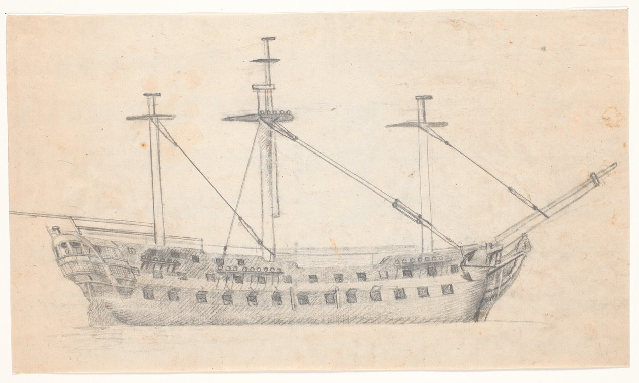 Navio de guerra Dois andares de C.A. Lorentzen
