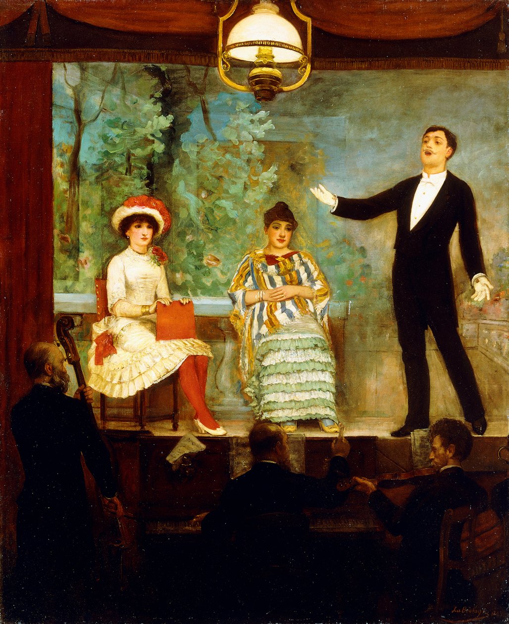 O Music Hall, 1889 de C.A. Paul de la Boulaye