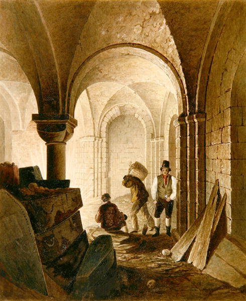 Cripta de Santa Maria-Le-Bow de C.E. Gwilt