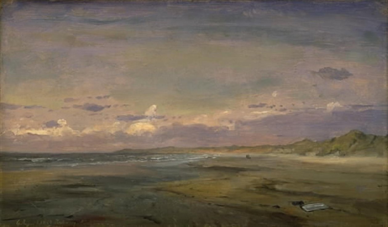 Praia Baixa e Dunas de Areia. Cattwijk de C.F. Sørensen