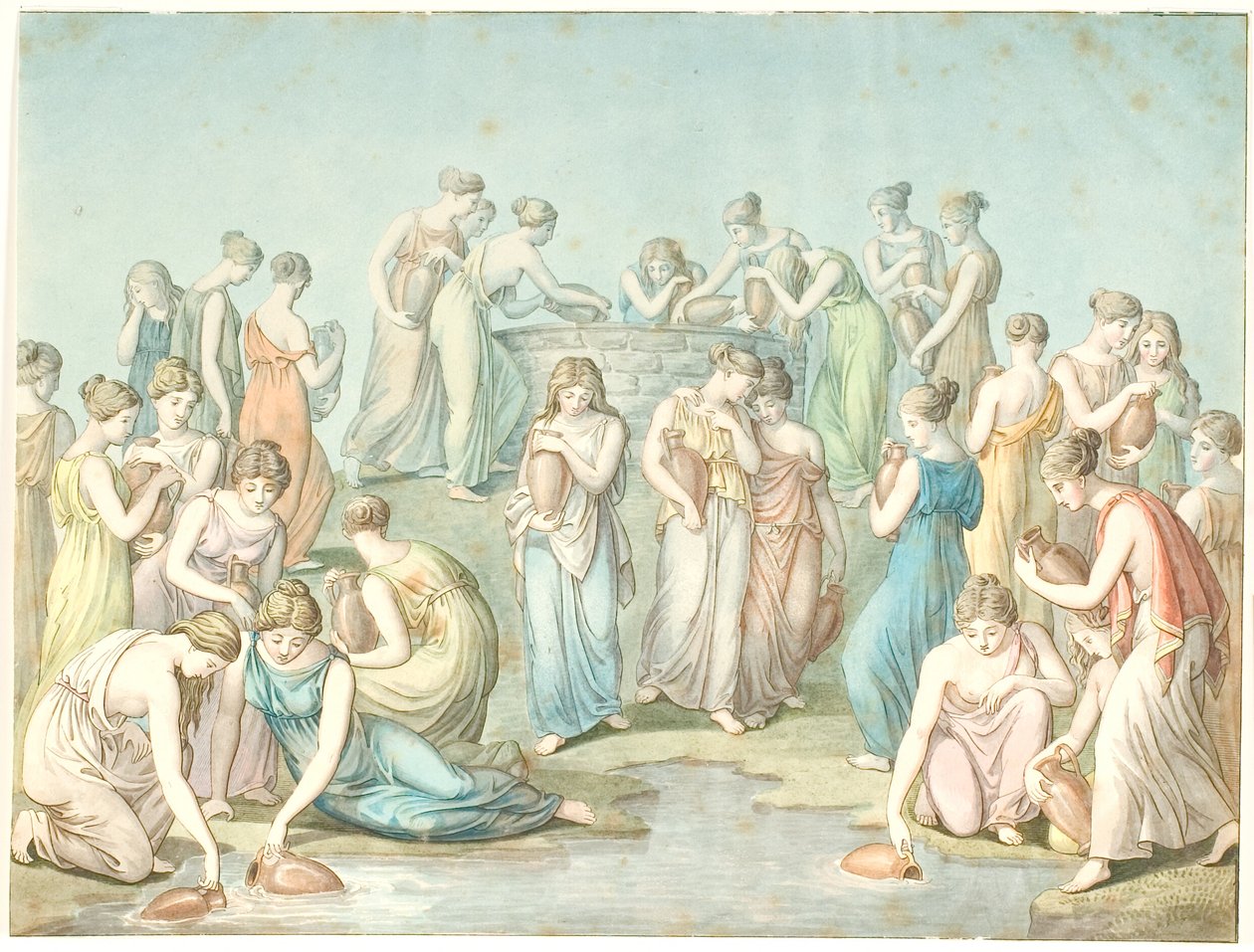 Castigo das Danaides de C.G. Kratzenstein Stub