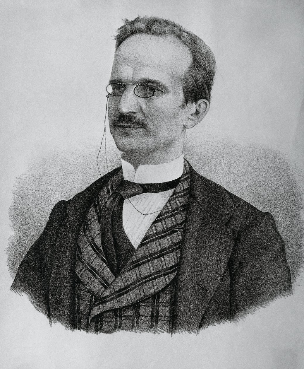 Retrato de Urbano Rattazzi (1808-1873), político italiano, litógrafo de J.B. and Brown J. Rowbotham