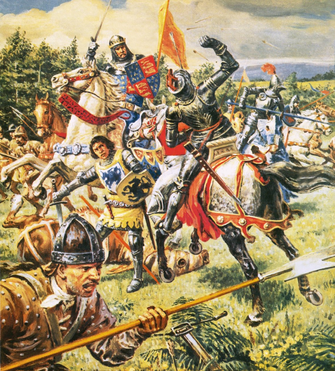 Henrique IV de Inglaterra (litografia) de C.L. Doughty