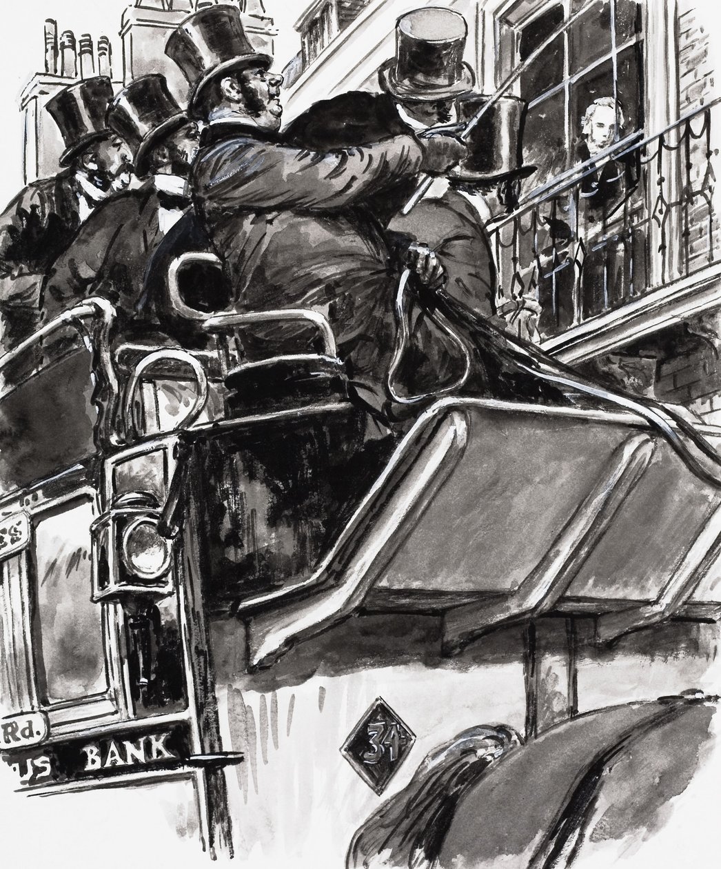Lord Palmerston (guache sobre papel) de C.L. Doughty