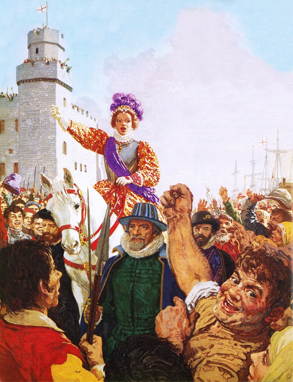 Discurso da Rainha Isabel I sobre a Armada de C.L. Doughty