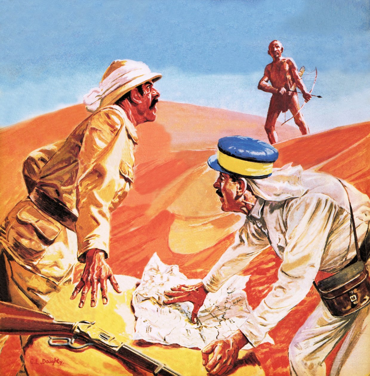 Search for a Lost City - a busca da cidade perdida de Kalahari de C.L. Doughty
