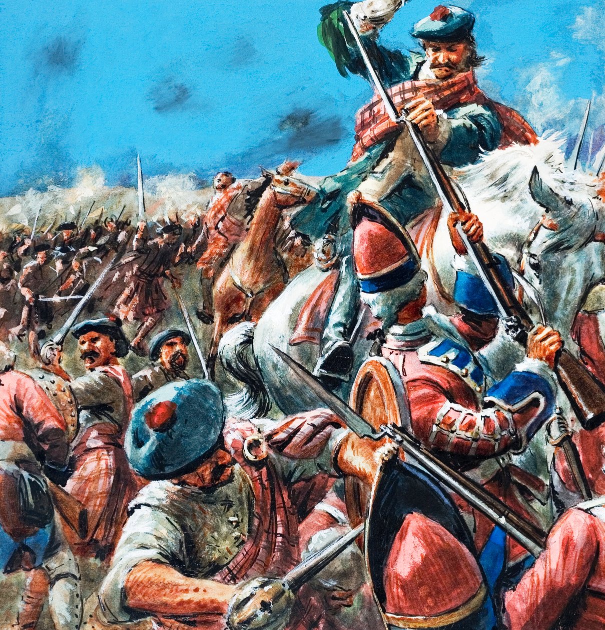A Batalha de Culloden de C.L. Doughty