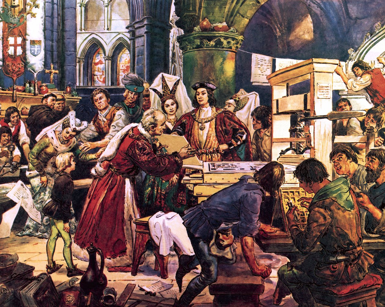 William Caxton - O primeiro impressor de Inglaterra de C.L. Doughty
