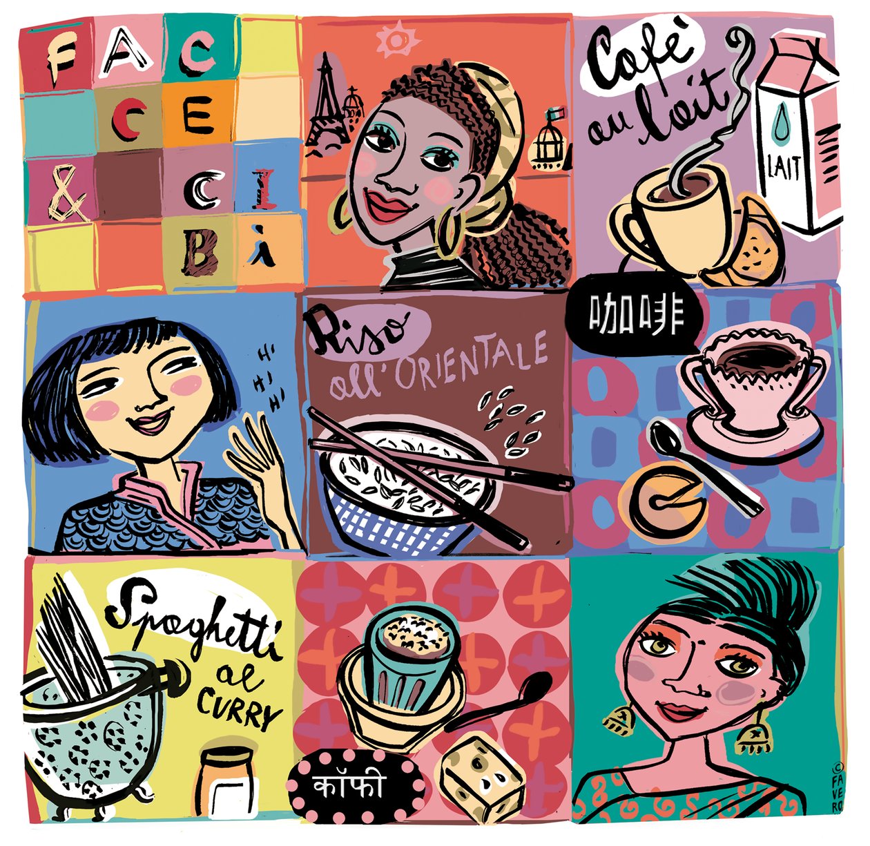 FACTOS E ALIMENTOS de COSTANZA FAVERO