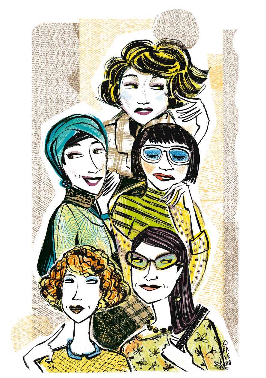 CINCO MULHERES de COSTANZA FAVERO