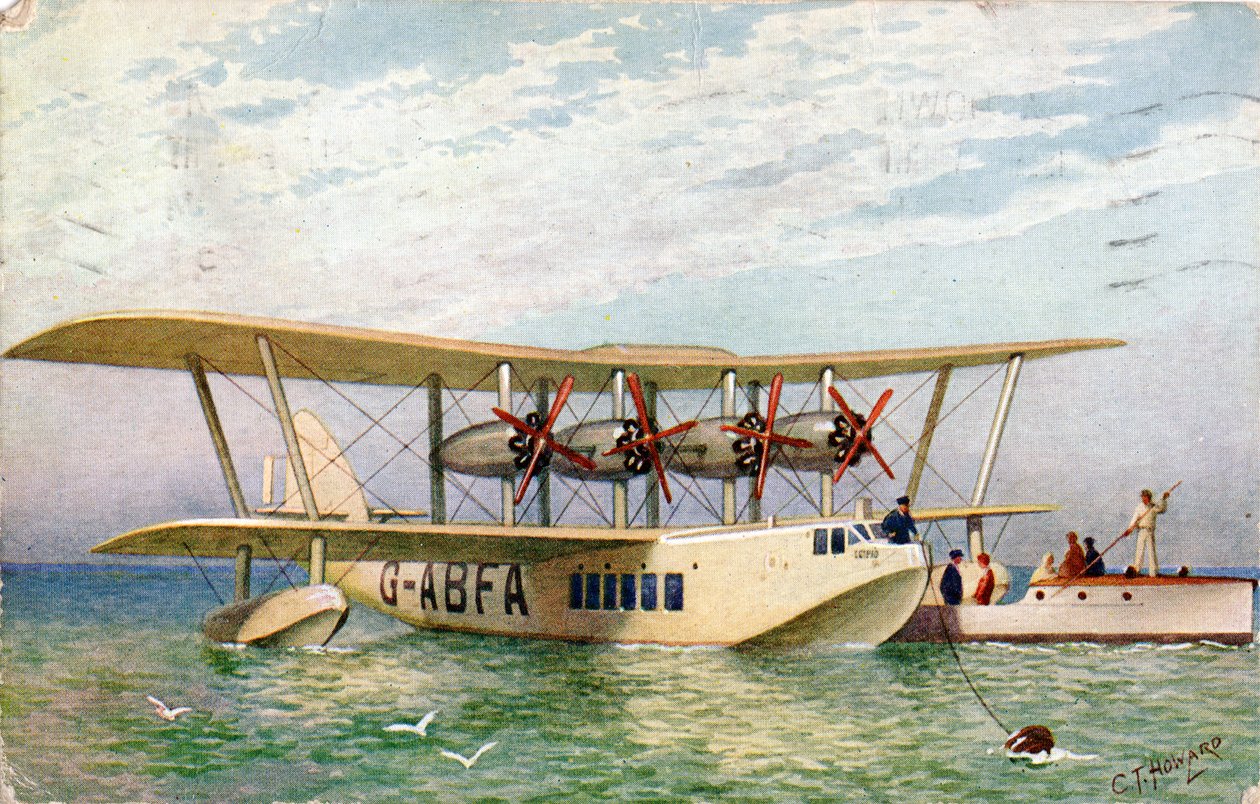 Barco voador da Imperial Airways 