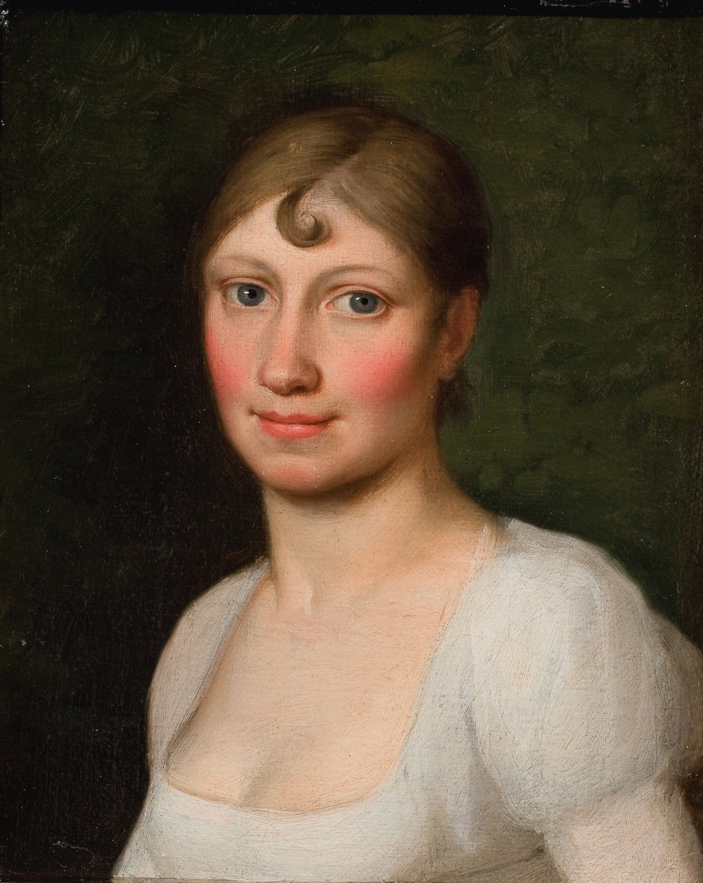 Christine Rebekka Eckersberg, née Hyssing, a primeira esposa do artista de Christoffer Wilhelm Eckersberg