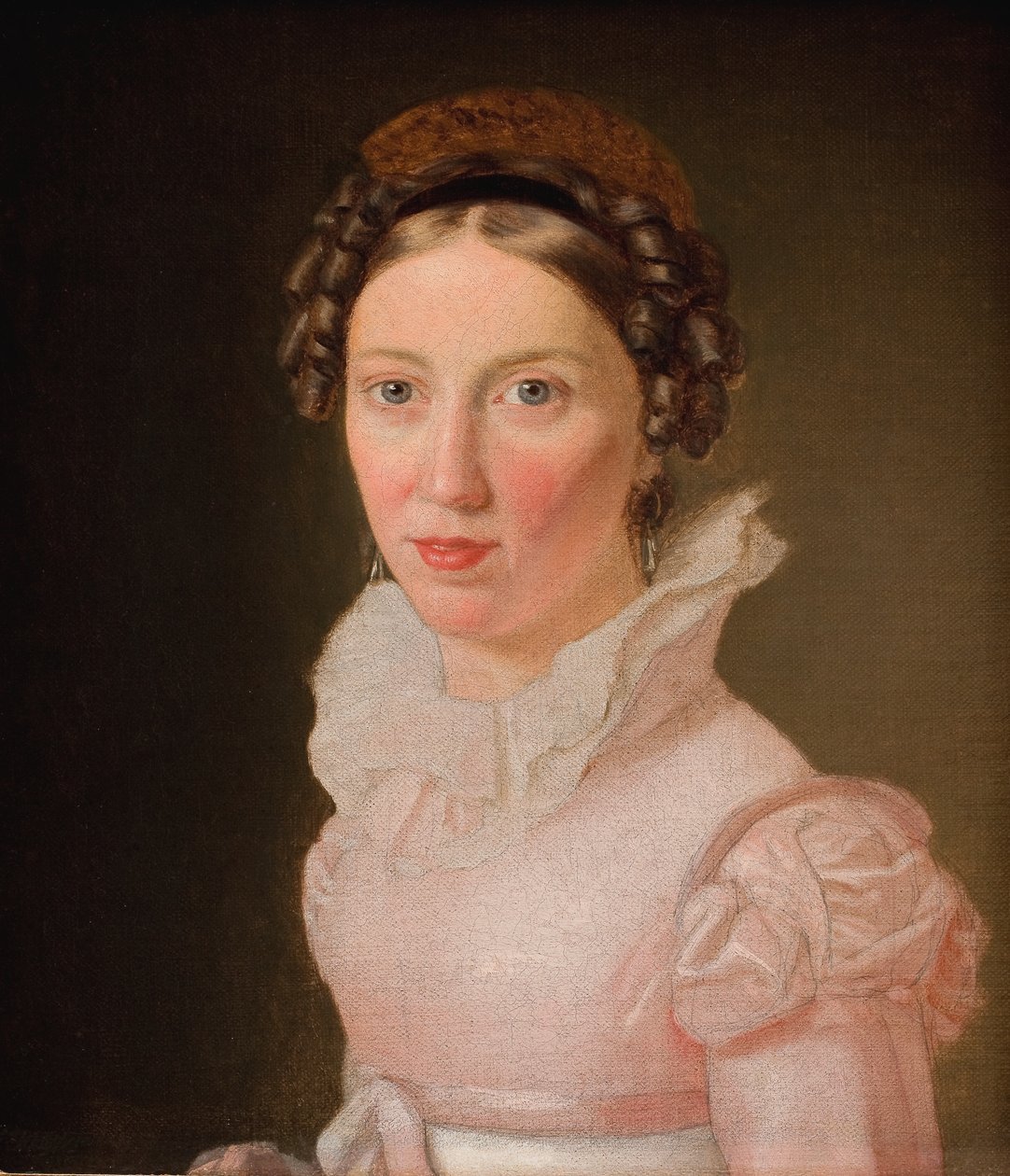 Suzanne Juel. A cunhada do artista e mais tarde se tornará sua terceira esposa de Christoffer Wilhelm Eckersberg