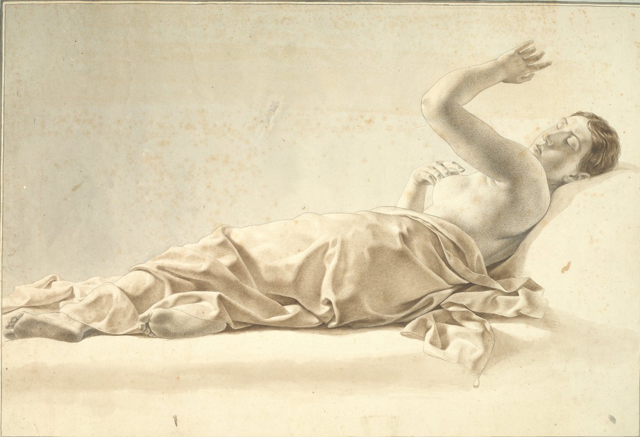 O sonho de Alcione de Christoffer Wilhelm Eckersberg